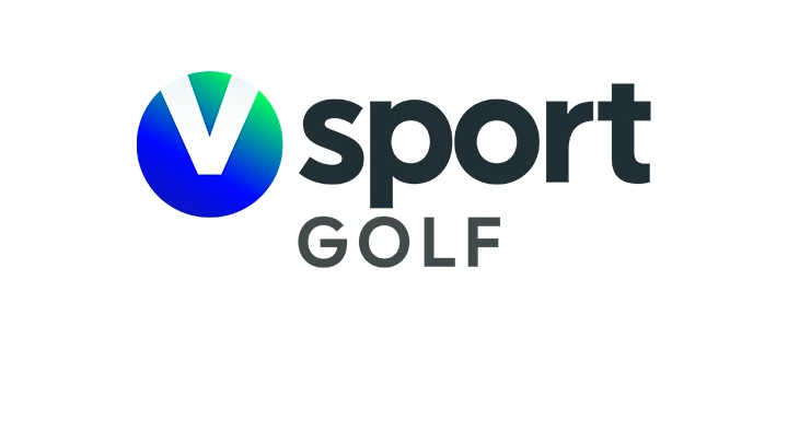 V sport golf logo