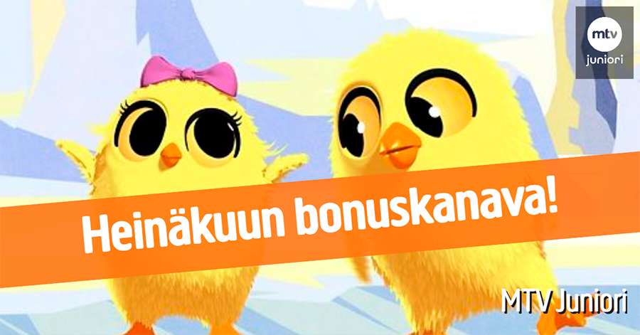 Bonuskanava heinäkuussa on MTV Juniori